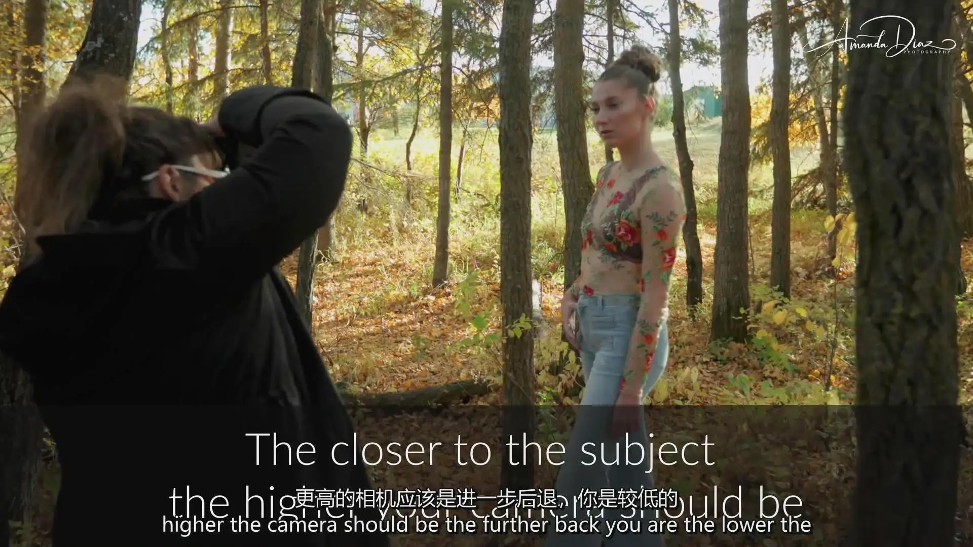 图片[8]-Amanda Diaz-时尚人像摄影摆姿势大师班完整教程-独家精翻中英字幕