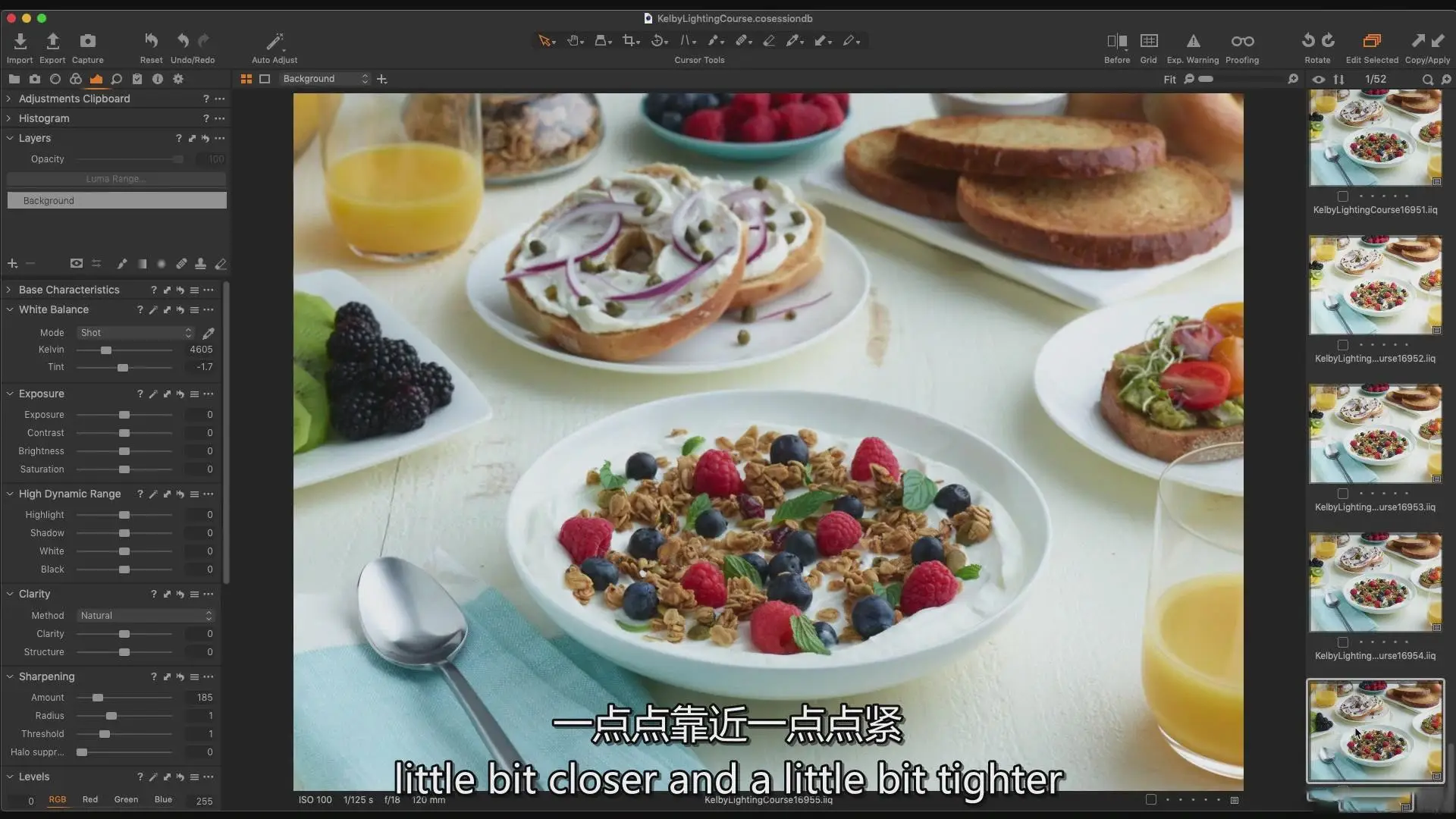 图片[8]-KelbyOne - AaronVan美食摄影食品摄影布光完整教程-中英字幕