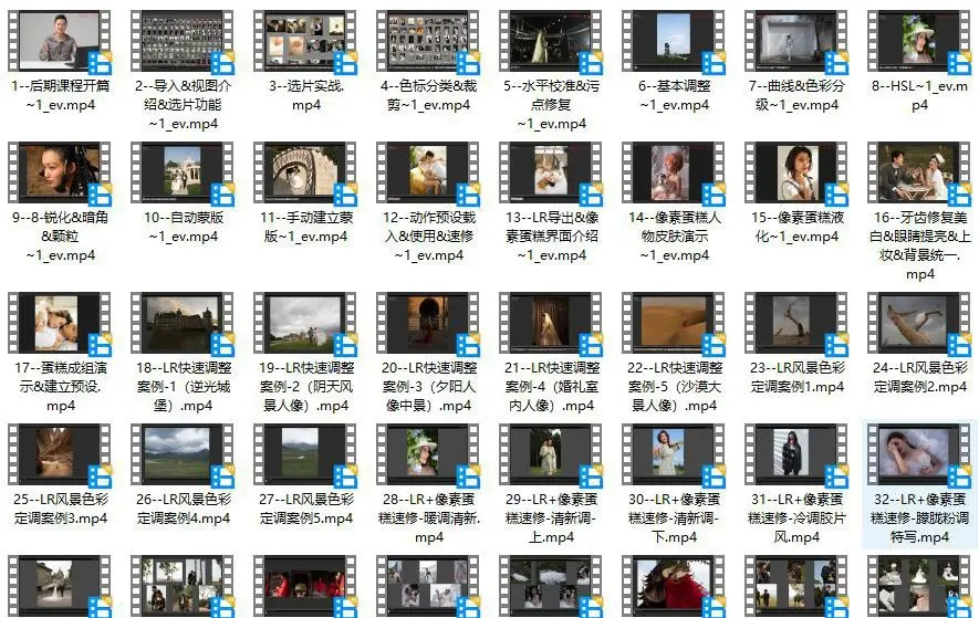 图片[9]-张小翼人像摄影修饰高效后期基本法教程完整版70课-美夕摄影