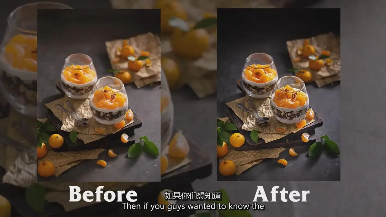 图片[11]-摄影师Berry Phann电影情绪美食摄影布光造型完整教程-中英字幕-美夕摄影