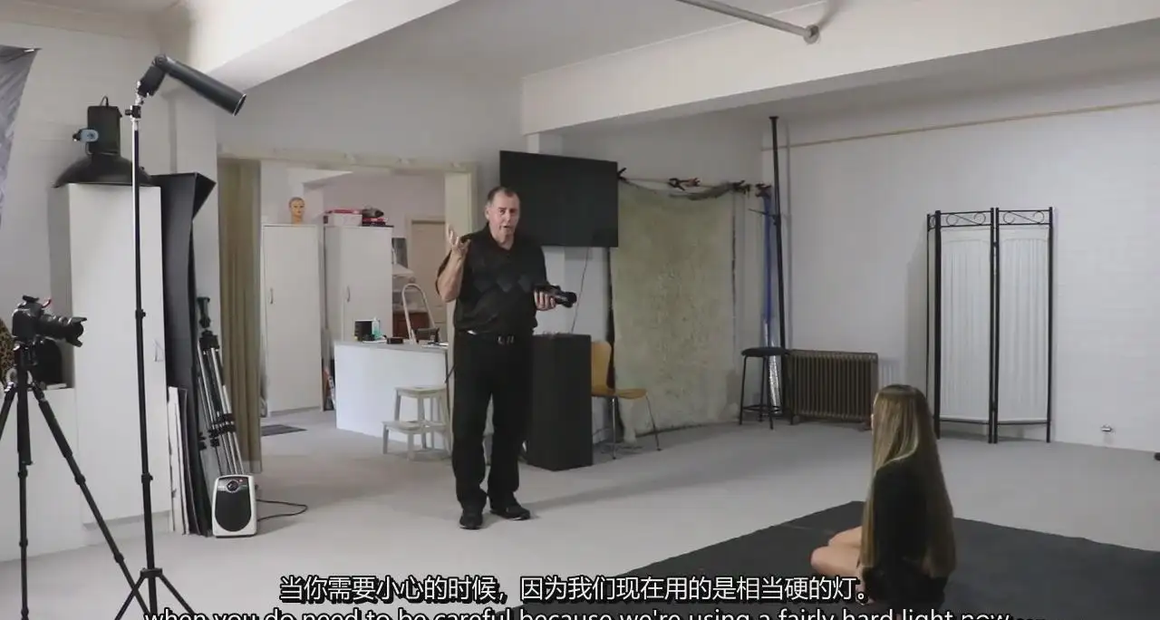 图片[11]-摄影师Warren Marshall弱光环境情绪电影人像摄影布光教程-中英字幕-美夕摄影