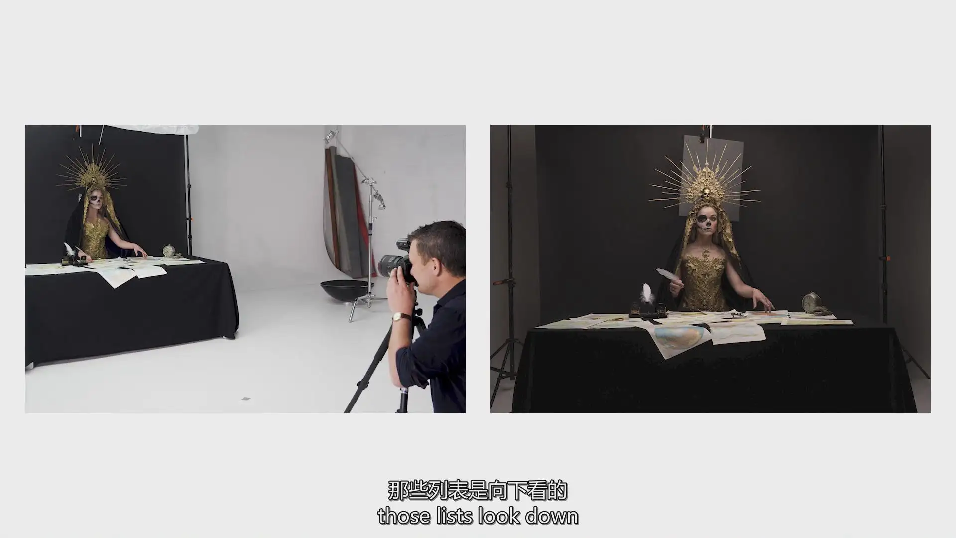 图片[12]-摄影师Richard Wood创意艺术肖像画摄影布光完整教程-中英字幕-美夕摄影
