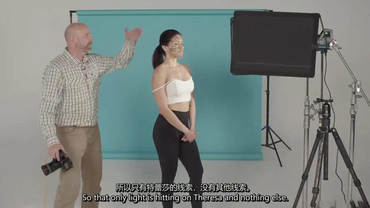 图片[13]-Mark Wallace 摄影棚26种不同的人像布光风格完整教程-中文字幕