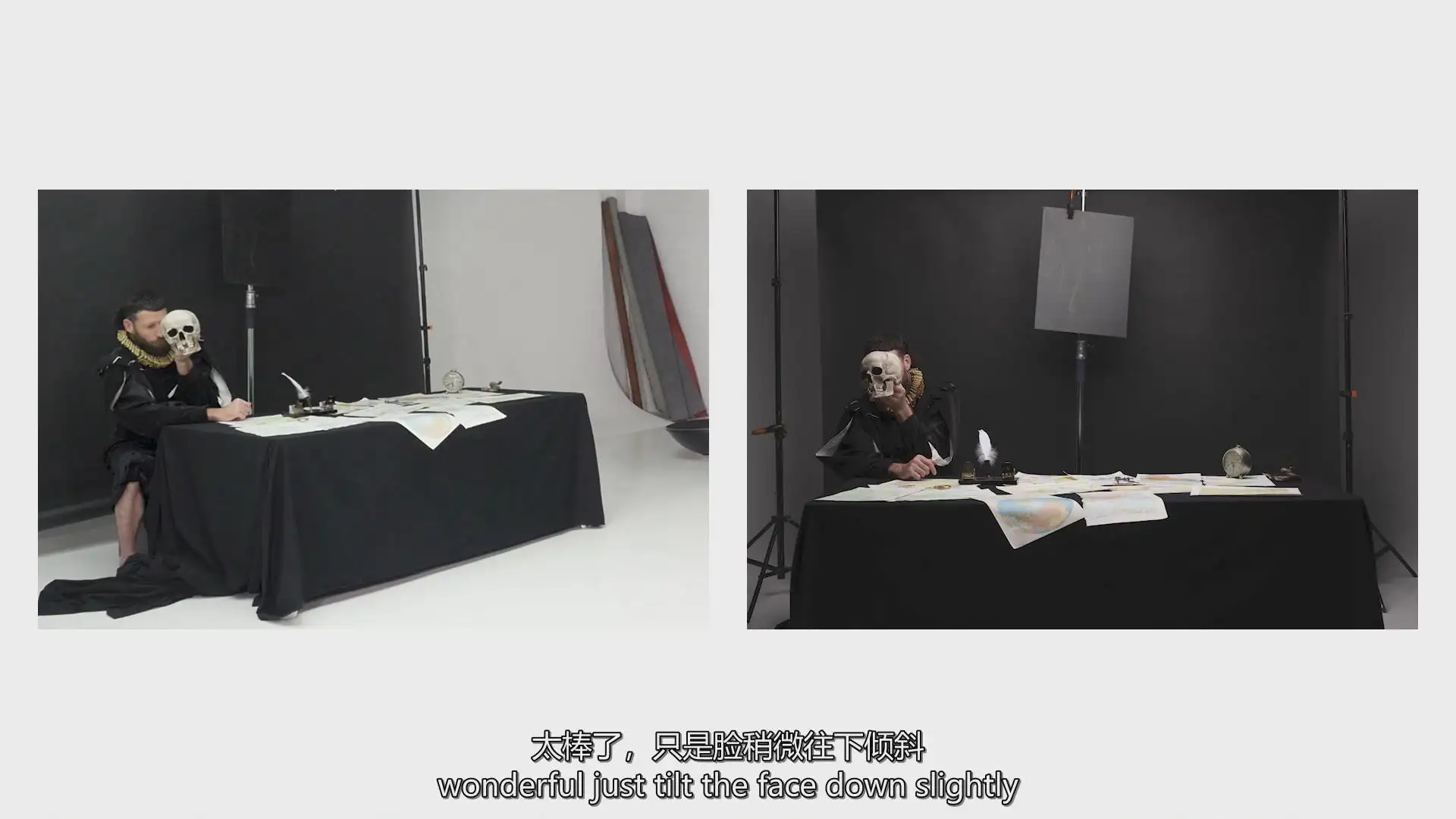 图片[13]-摄影师Richard Wood创意艺术肖像画摄影布光完整教程-中英字幕-美夕摄影