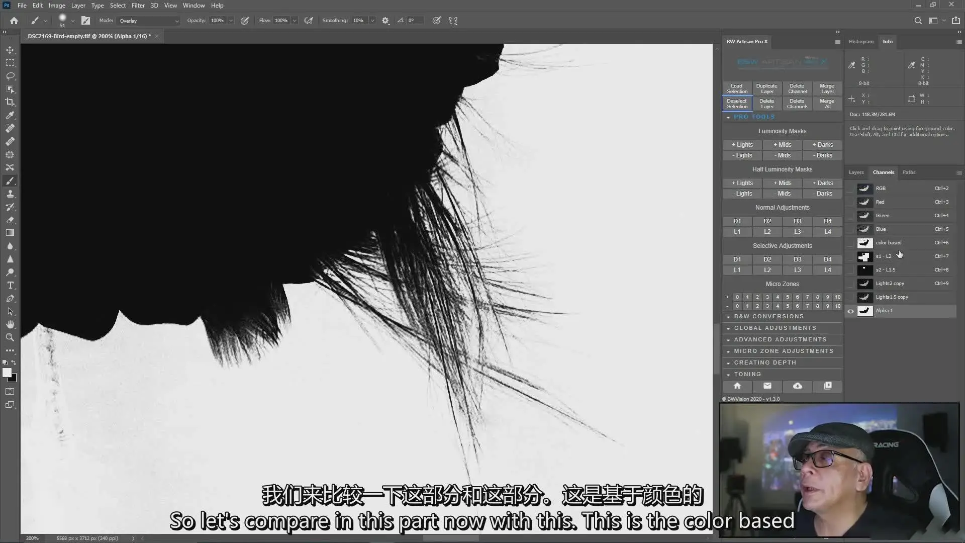 图片[14]-BWVision-Joel Tjintjelaar新的高级蒙版完整工作流程-中英字幕-美夕摄影