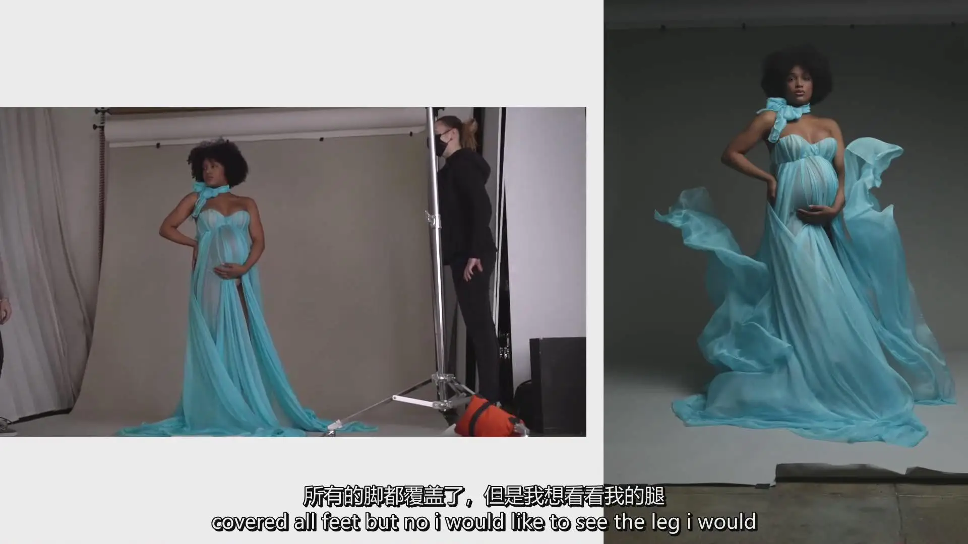 图片[14]-时尚人像写真时装礼服摆姿造型摄影布光完整教程VOL.2-中英字幕