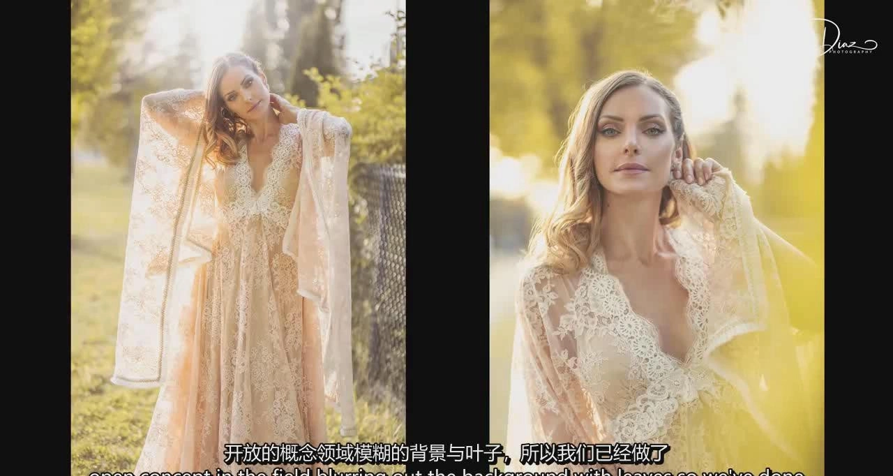 图片[15]-Amanda Diaz-柔和复古浪漫人像摄影及后期大师班教程-中英字幕