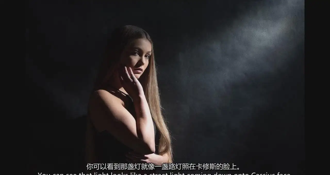 图片[17]-摄影师Warren Marshall弱光环境情绪电影人像摄影布光教程-中英字幕-美夕摄影