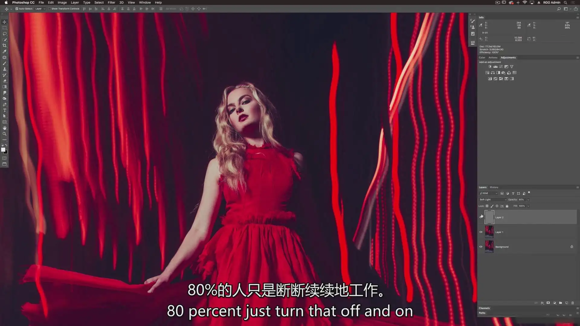 图片[22]-PROEDU-(Jake Hicks) 彩色凝胶长曝光肖像摄影布光教程-独家中英字幕-美夕摄影