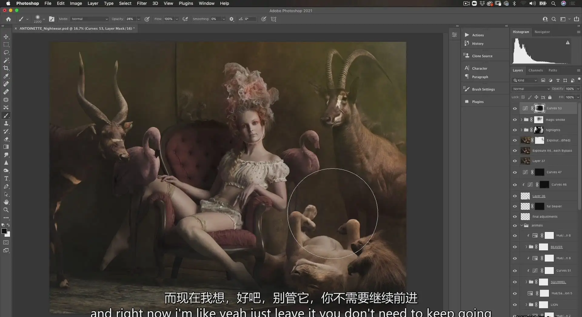 图片[23]-摄影师Richard Wood创意艺术肖像画摄影布光完整教程-中英字幕-美夕摄影