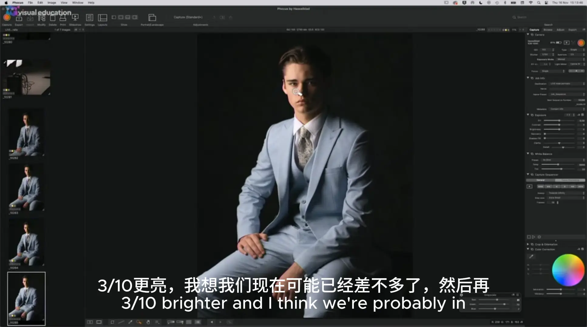 图片[3]-卡尔·泰勒Karl Taylor DIY画布背景男性肖像拍摄完整教程-中英字幕-美夕摄影