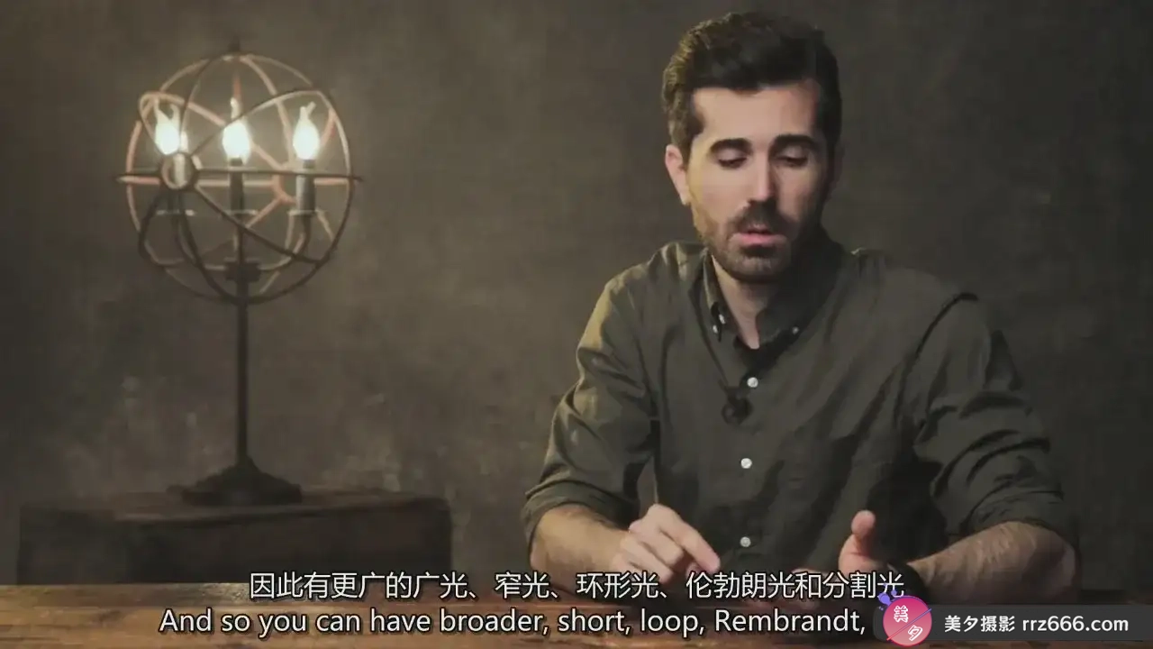 图片[5]-Chris Knight 寻找伦勃朗古典肖像摄影布光教程-独家精翻中英字幕-美夕摄影