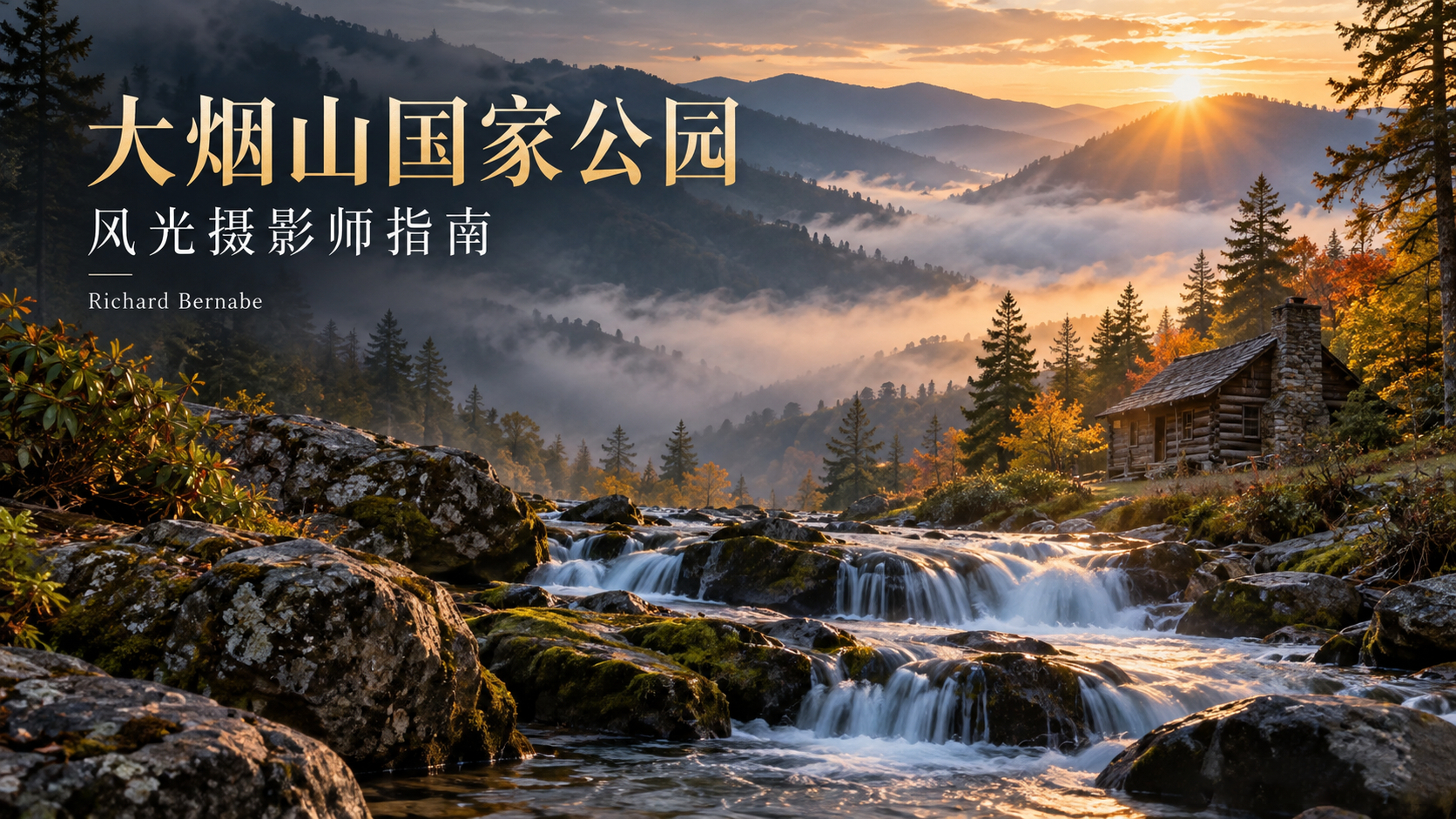 Richard Bernabe - 大烟山国家公园风光摄影师指南-独家精翻中英字幕-美夕摄影