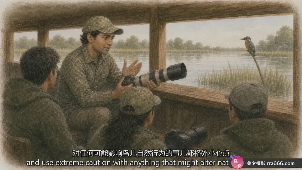 图片[10]-鸟类摄影简易版-拍摄更清晰有意义的鸟类照片教程-独家精翻中英字幕-美夕摄影