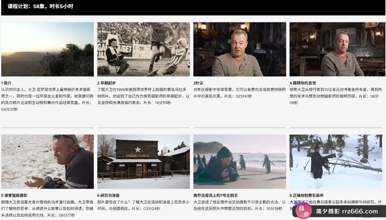 图片[2]-摄影大师David Yarrow野生动物纪实摄影大师教程-独家精翻中英字幕-美夕摄影