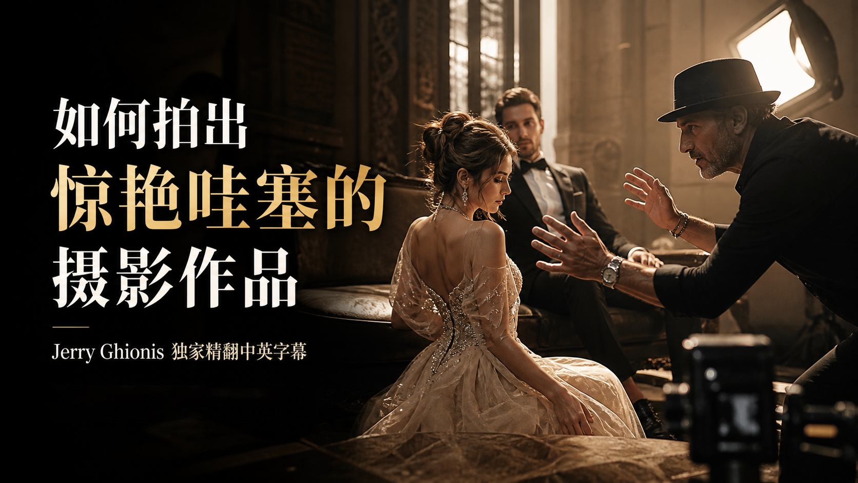 摄影师Jerry Ghionis如何拍出惊艳哇塞的摄影作品-独家精翻中英字幕-美夕摄影