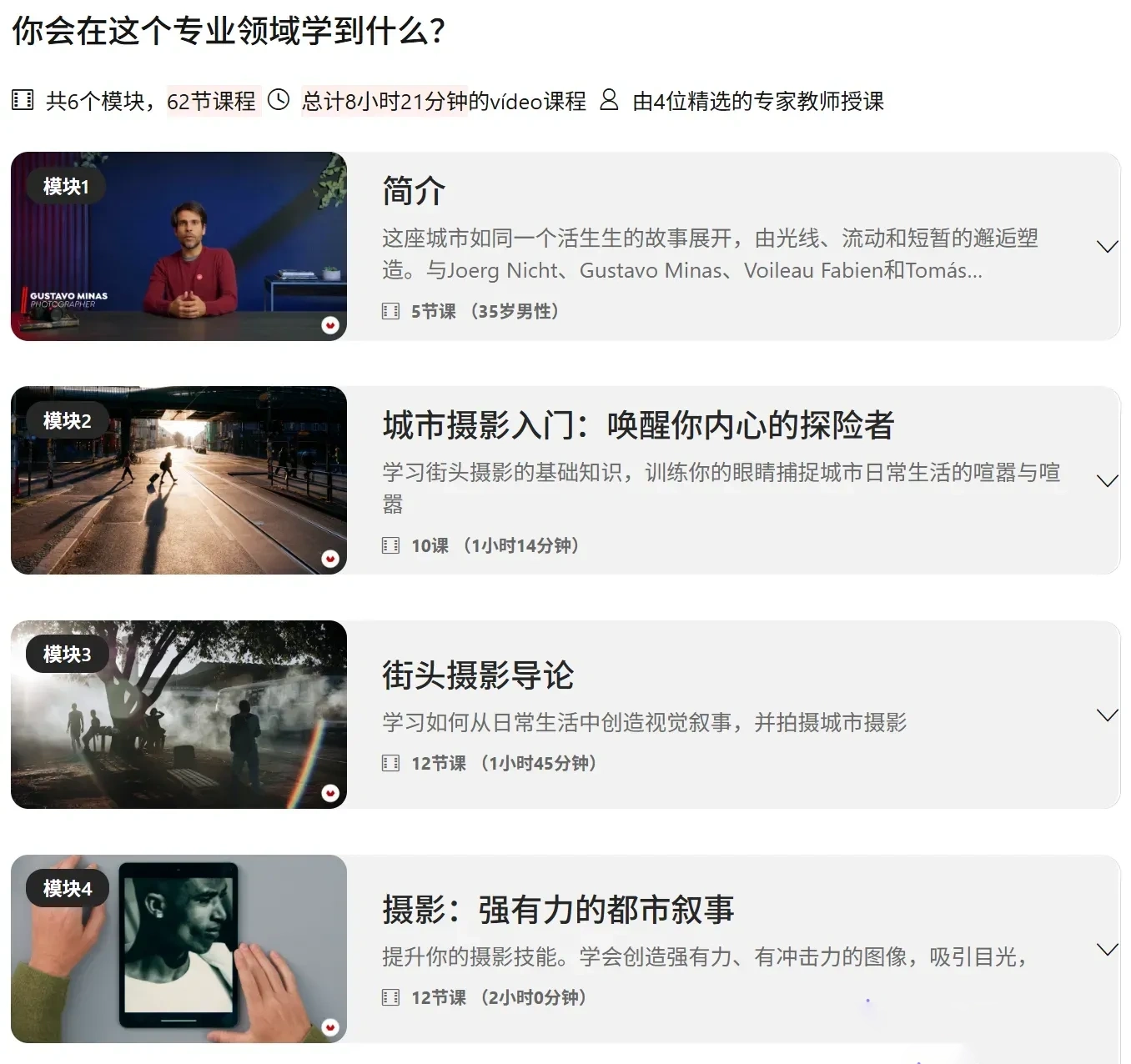 图片[3]-四位摄影师专业城市建筑街头视觉叙事摄影教程-独家精翻中英字幕-美夕摄影