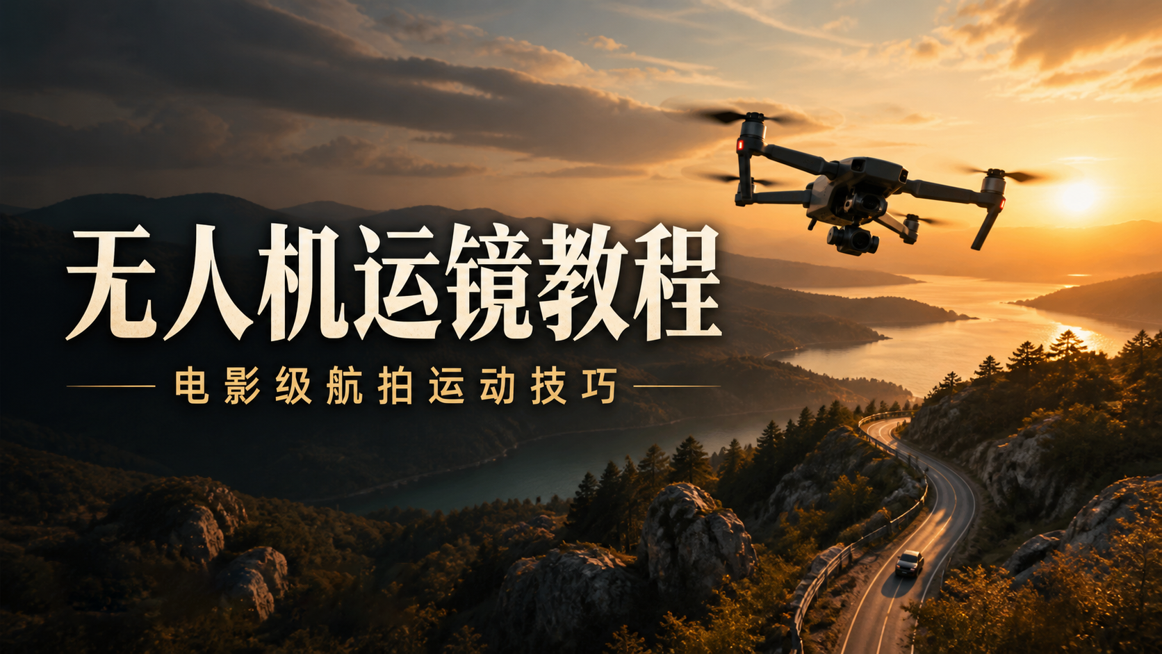 无人机运镜教程-如何结合运镜动作拍摄电影级航拍教程-独家精翻中英字幕-美夕摄影