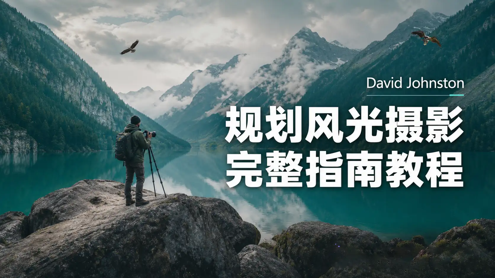 David Johnston规划风光摄影完整指南教程-精翻中英字幕-美夕摄影