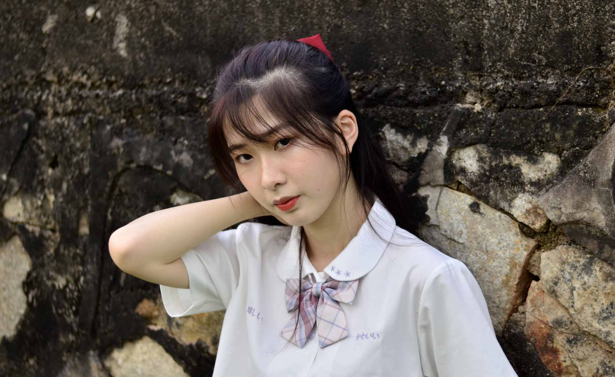 28张轻日系美少女摄影RAW原图NEF格式人像调色练习素材-美夕摄影