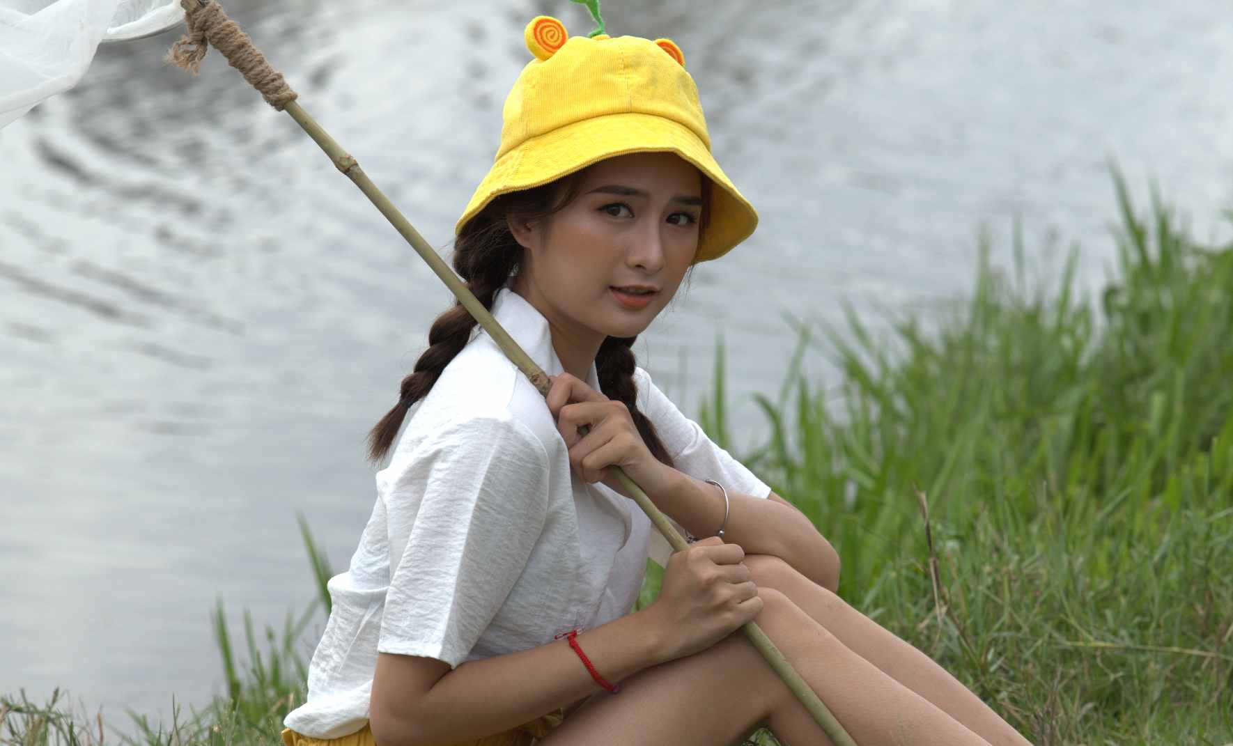 34张女神捕蝶RAW原片CR2格式人像精修调色练习素材-美夕摄影
