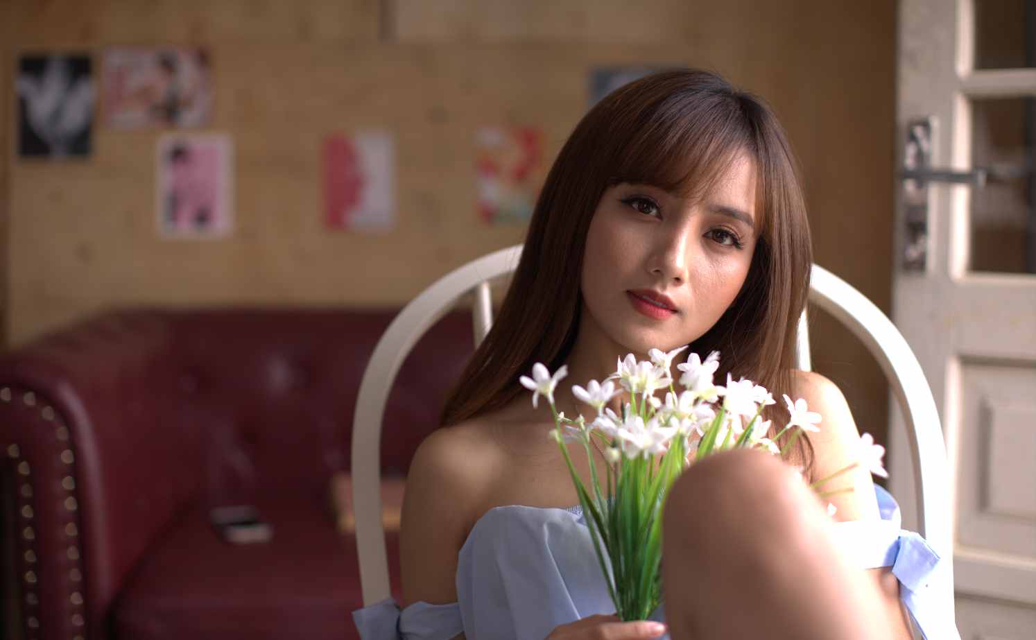 16张房间少女私房写真摄影RAW原片CR2格式人像调色练习素材-美夕摄影